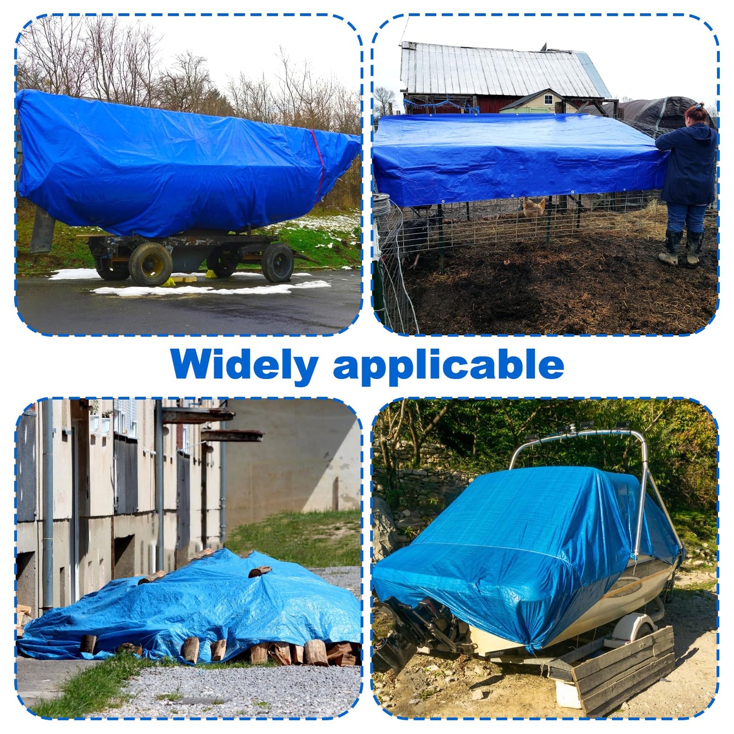 YEXEXINM 11 x 11 Ft Pool Ground Cloths,Swimming Pool Waterproof PE Swimming Pool Liner Pad for Protect Above Ground Pool Blanket for 8ft to 10ft Frame Above Ground Pools Accessories Prevents Punctures