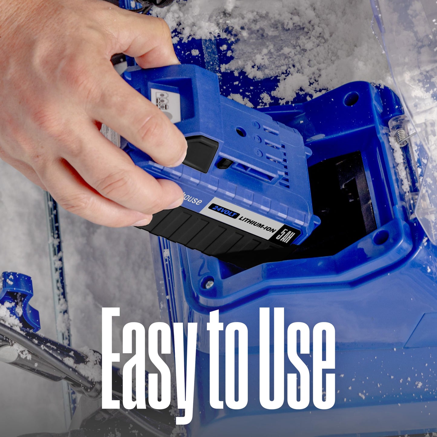 Westinghouse W24V5AH 24 Volt 5Ah Lithium-ion Battery, Compatible with All Westinghouse 24V Cordless Snow Shovels & 48V Cordless Snow Blowers