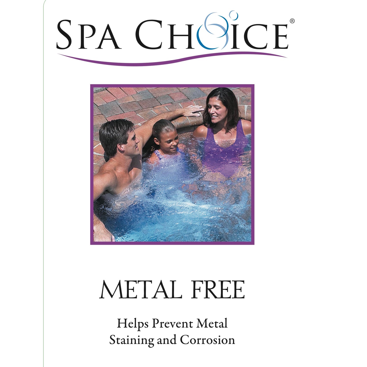 SpaChoice 1-Pint 2-Pack Premium Metal Free, Metal Gone for Spa Hot Tub, Made in USA