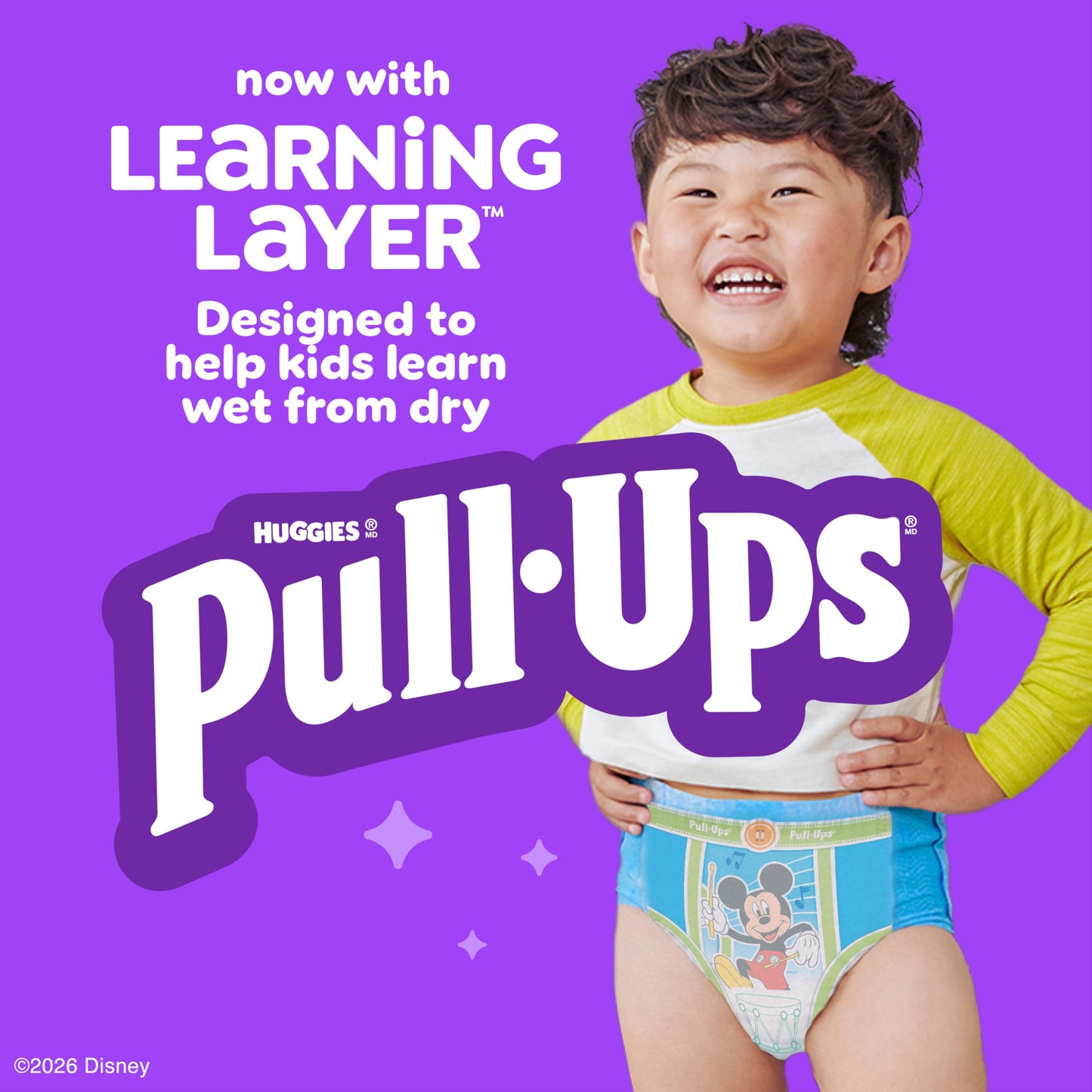 Pull-Ups Boys' Potty Training Pants, Size 3T-4T Training Underwear (32-40 lbs), 112 Count