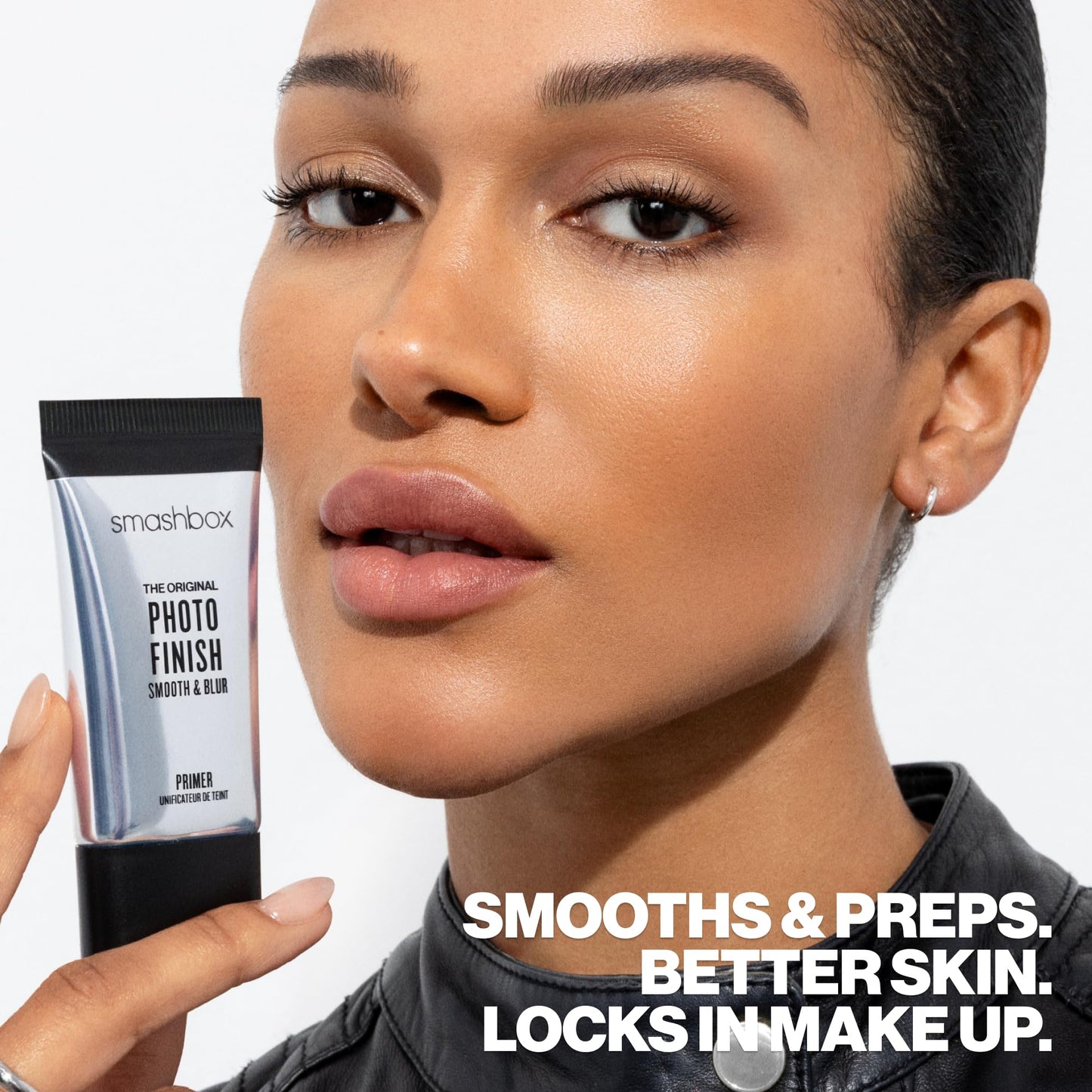 Smashbox The Original Photo Finish Smooth & Blur Makeup Primer | Instantly Smooths and Blurs Fine Lines and Pores | Vitamins A + E, 1 Fl Oz