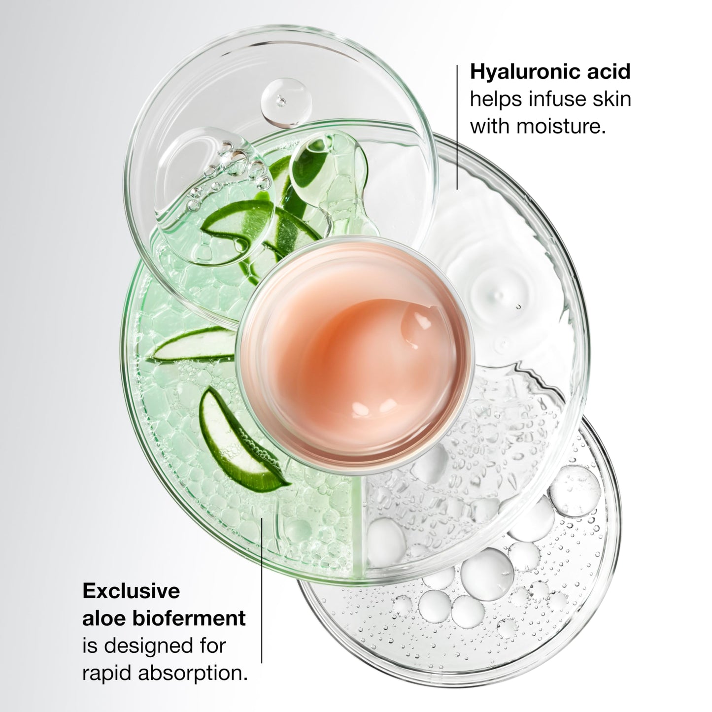 Clinique Moisture Surge 100H Auto-Replenishing Hydrator Oil Free Face Moisturizer | With Hyaluronic Acid, Aloe Bioferment and Vitamins C + E | Hydrating + Moisturizing, Mini Travel Size, 0.5 Fl Oz