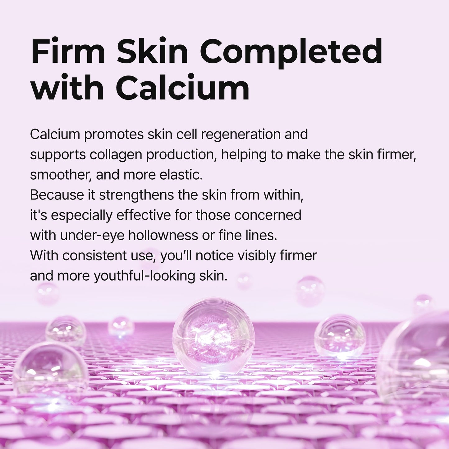 Dr.Melaxin Cemenrete Calcium Volume Eye Patch for Sagging Under Eye Skin, Eye Mask Care for Wrinkles, Puffy Eyes & Dark Circles (60Patches)