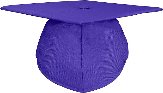 GradPlaza Matte Graduation Cap 2025 and 2026 Tassel Adult Graduation hat for High School College