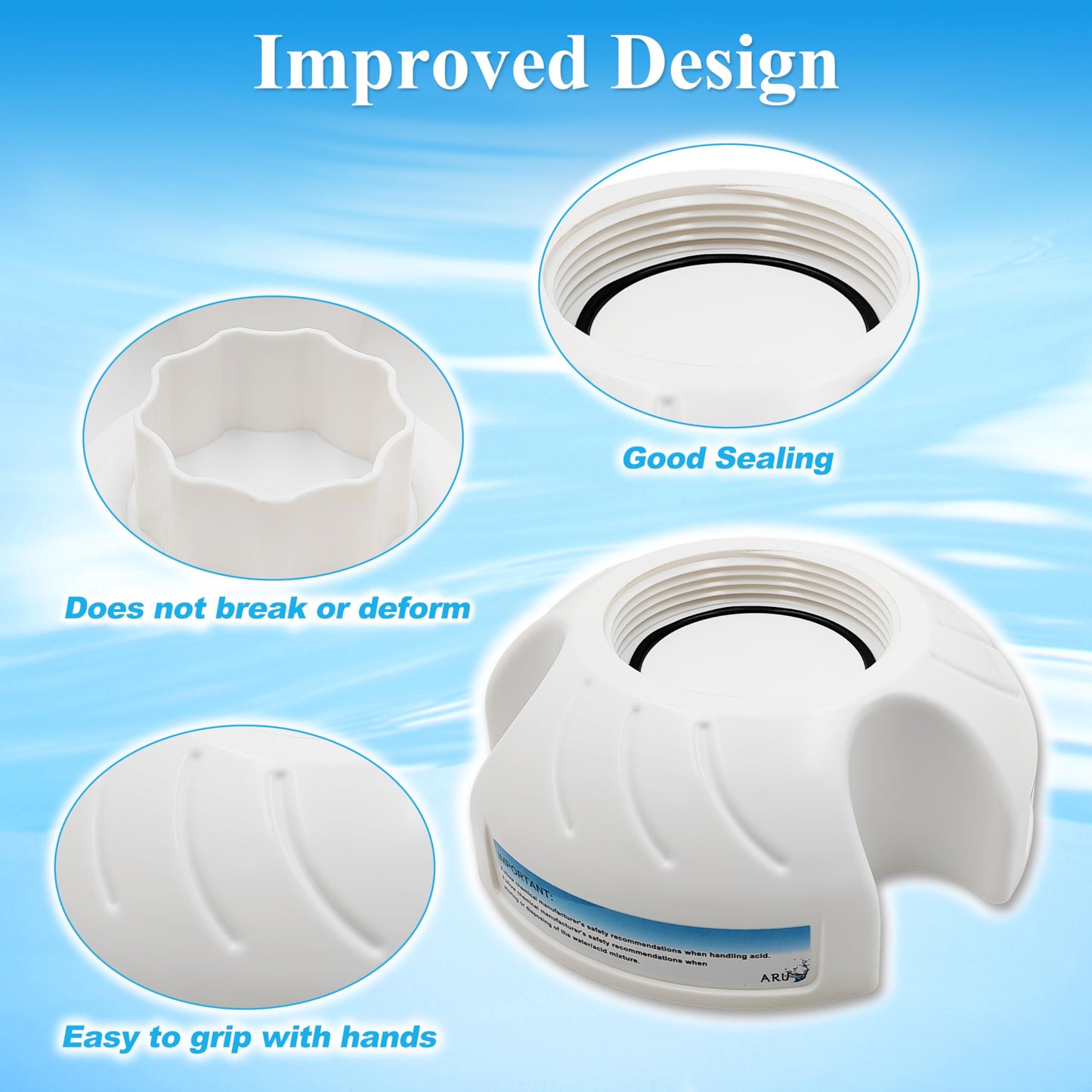 Pool Cleaning Stand GLX-CELLSTAND Replacement for Hayward Turbo Cells Washing Acid Cleaning Swimming Pool Salt Cell Cleaning Stand