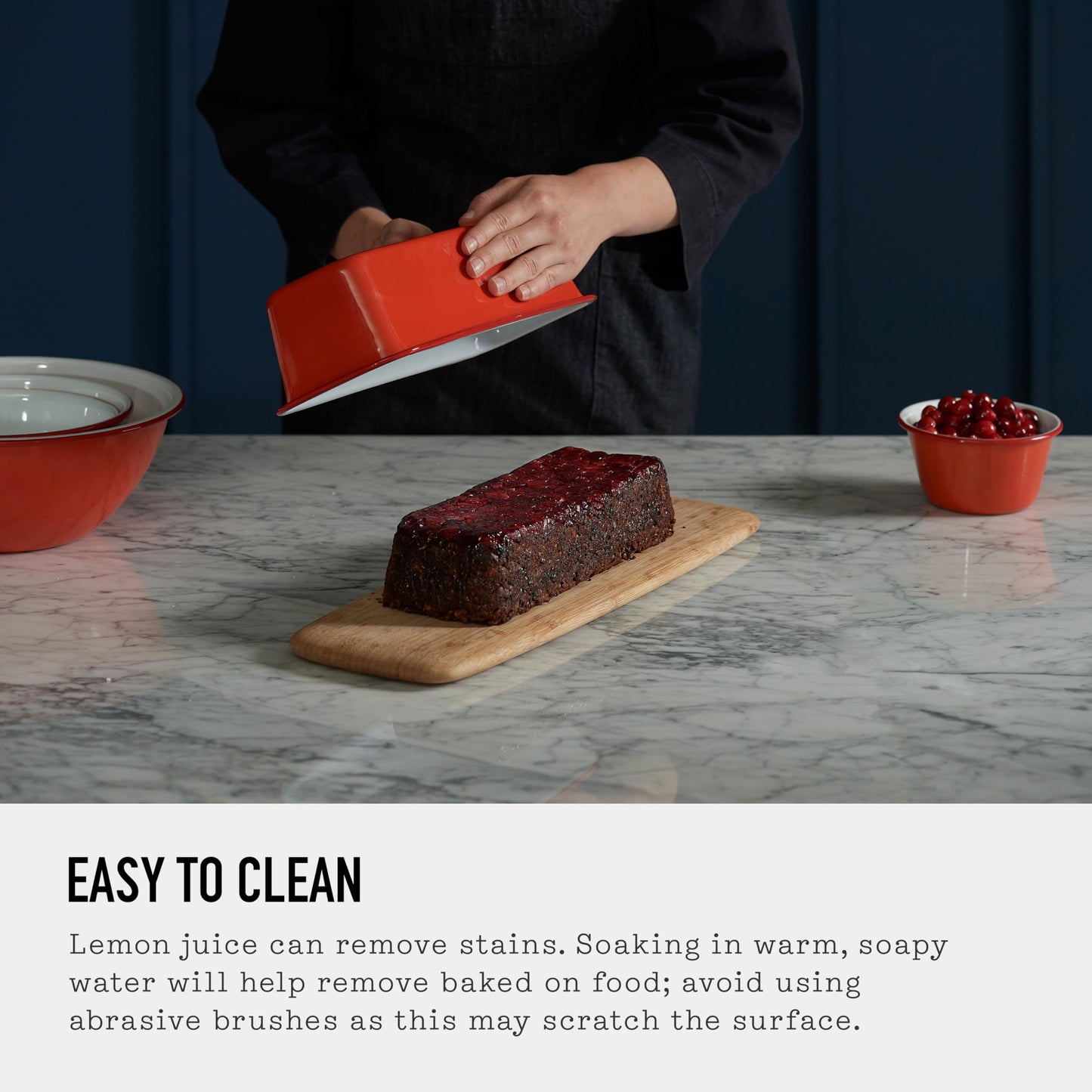 Falcon Enamelware Loaf Tin, Heavy-Gauge Steel, Enamel Tin 12"x 5", Oven Safe to 530°F, Dishwasher Safe & Freezer Safe (Pigeon Gray)