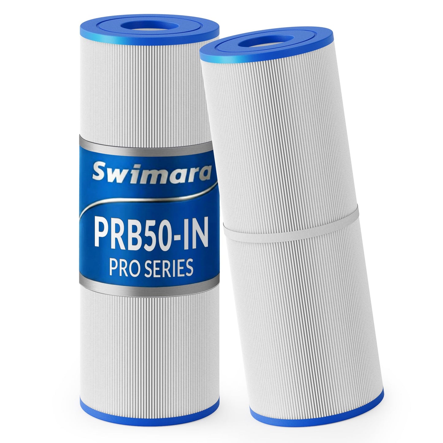 Swimara 2-Pack PRB50-IN, C-4950, FC-2390 Replacement Hot Tub Filter, Compatible with Jacuzzi J-200 & Pentair Spa Filter, 50 Sq.Ft., Pro Series