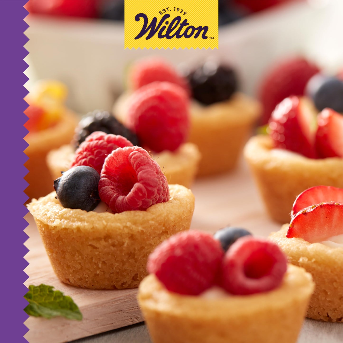 Wilton Gold Premium Non-Stick Warp-Resistant Bakeware, Made without PFAs, Muffin Pan, 24-cup, 16 x 10 x 1 in., Packaging may Vary