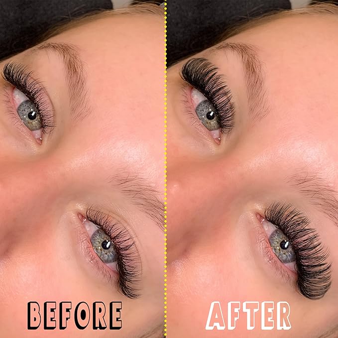 Lash Clusters 240 Pcs Individuals Eyelash Extensions 16-20MM Dramatic Long Fluffy D-Curly Lash Extensions Pack by Mavphnee (40D+50D)