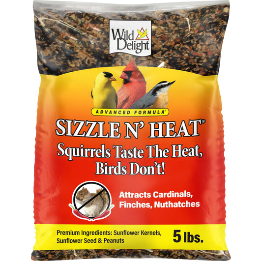 Wild Delight Sizzle N' Heat Bird Food, 5 lb (372050)