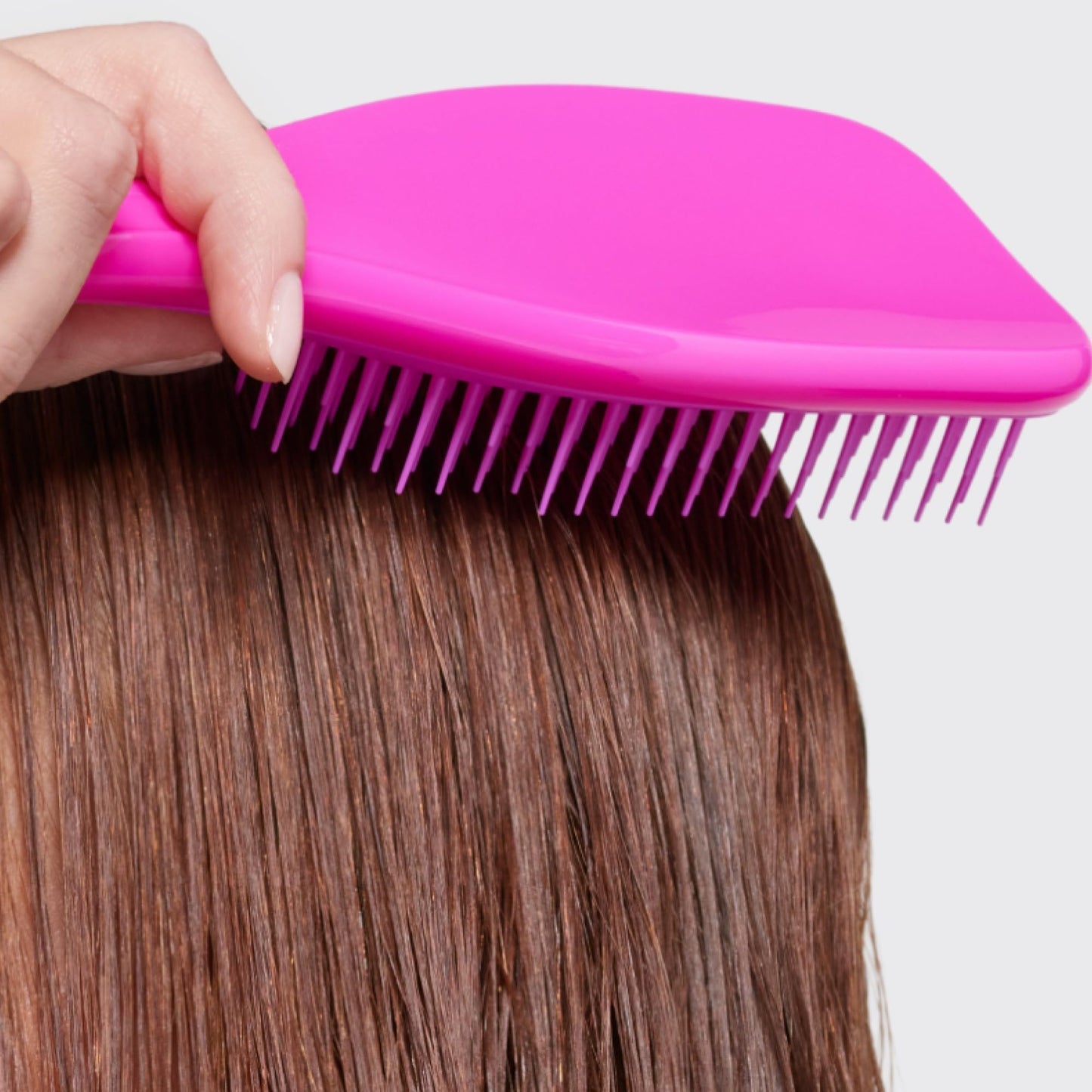 Tangle Teezer Ultimate Detangler Brush for Wet & Dry Hair, Eliminates Knots & Reduces Breakage for Straight to Wavy Hair Types, Runway Pink