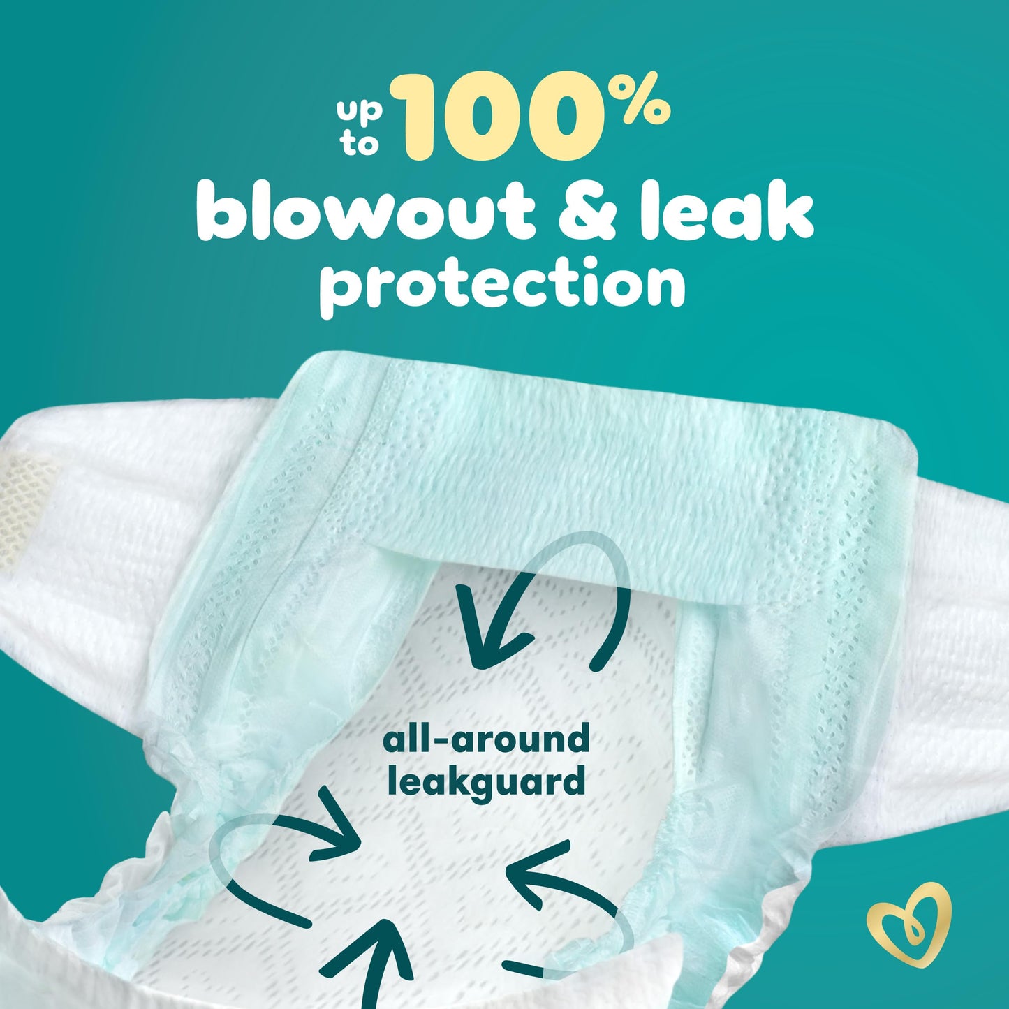 Pampers Swaddlers Diapers, Size 4 (15-34 lbs), 150 Count, Absorbent, Keeps Baby Dry and Comfortable, Skin Safe Disposable Baby Diaper (Packaging May Vary)