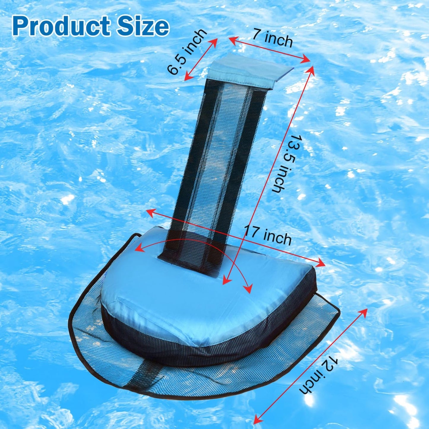 Monrocco 2 Pcs Pool Animal Saving Escape Ramp, Frog Saver for Swimming Pool Critter, Pool Rescue Tool for Frogs, Reduces Frogs Maintenance Accessories (Light Blue)