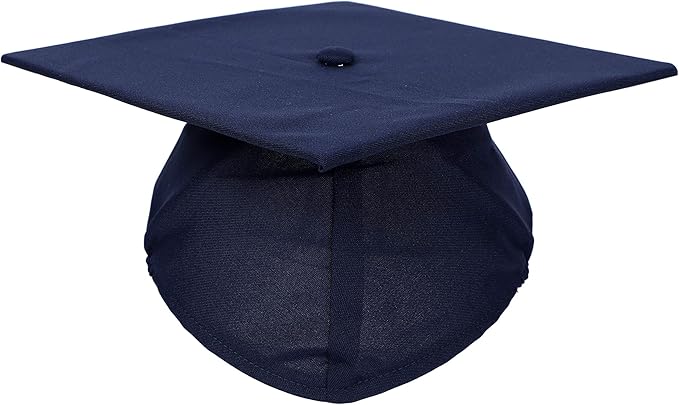 Unisex Adult Matte Graduation Cap with Tassel Year Charm