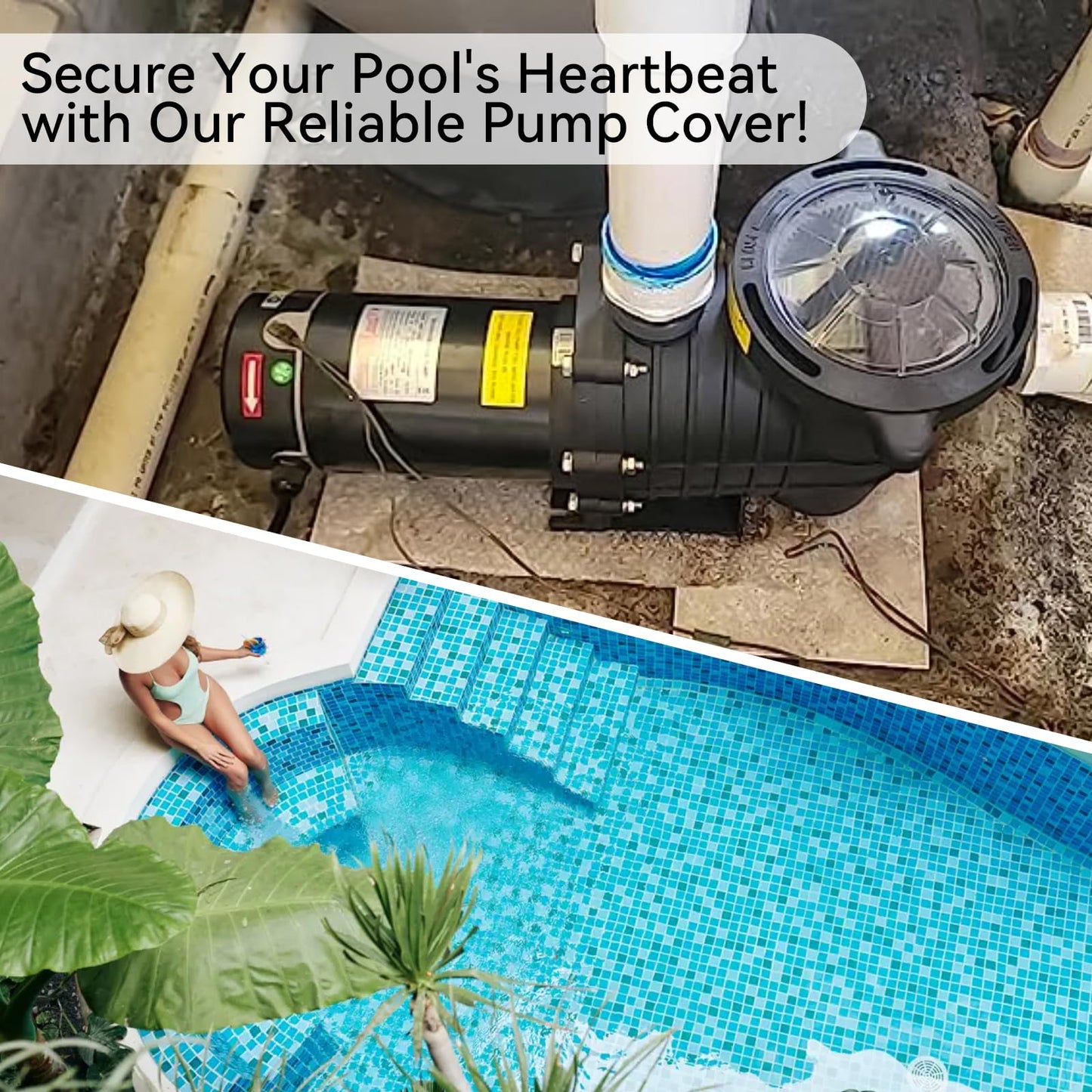AOIT PL1585 Pool Pump Lid Basket Cover Replacement for Harris 72729 72730, Compatible with Doheny Above Ground Pool Pump 72728, PL1600 PL1601 HydroTools Fit for 0.75 hp 1 hp 1.5 hp with O-Ring