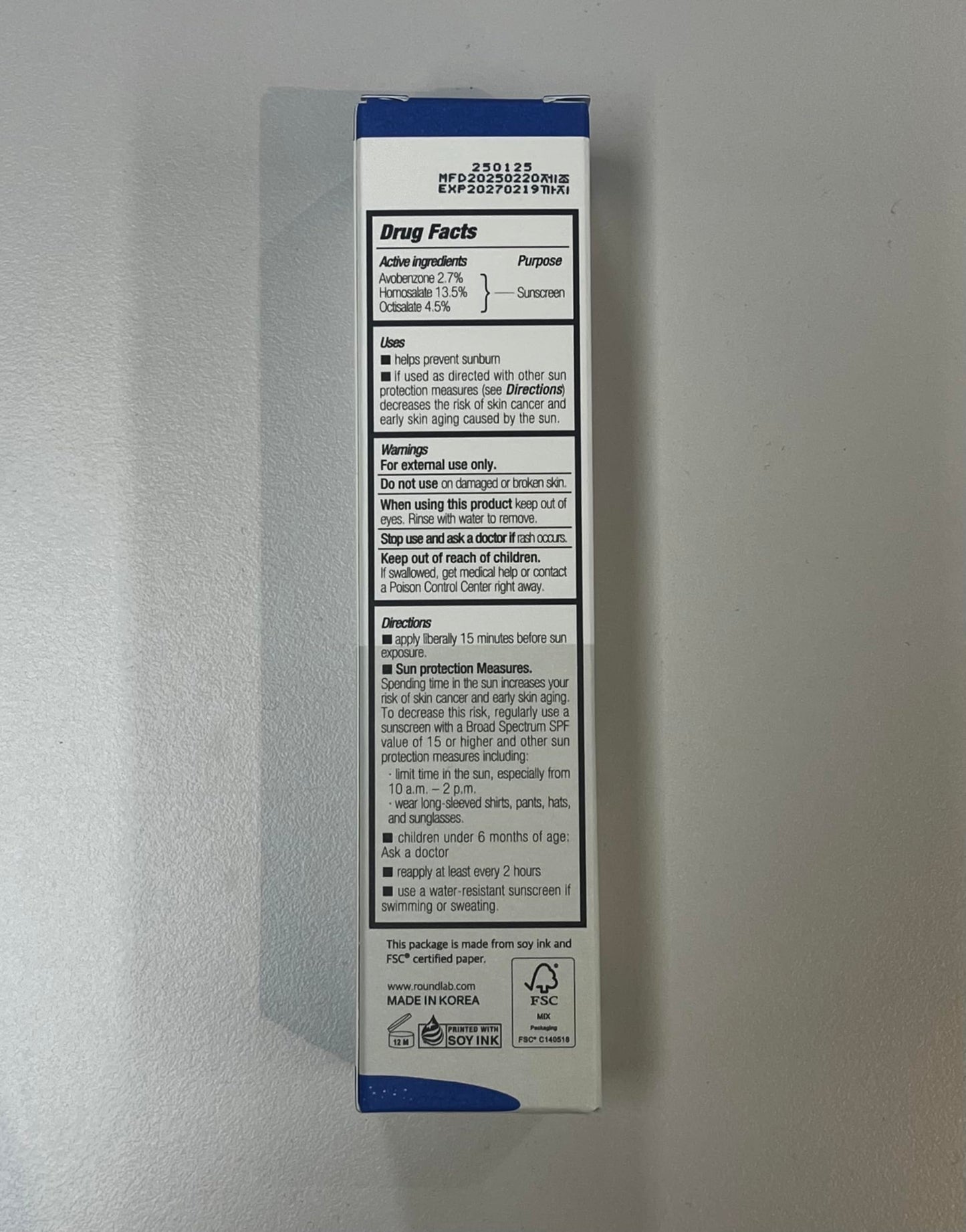 ROUND LAB Birch Juice Moisturizing UV LOCK SPF 45, 1.69 Fl Oz, Hydrating Lotion-like Lightweight Glow Sunscreen for Sensitive Skin, No White Cast, Fragrance-Free, Protector Solar, Korean Sunscreen