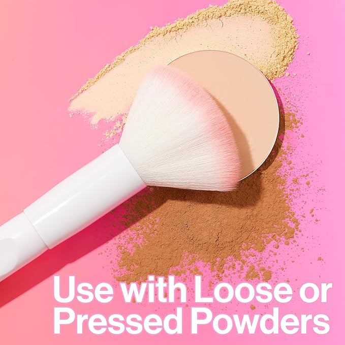 wet n wild Full Coverage Foundation Brush, Packed Bristles for All Formulas, Comfort Grip, Cruelty-Free & Vegan