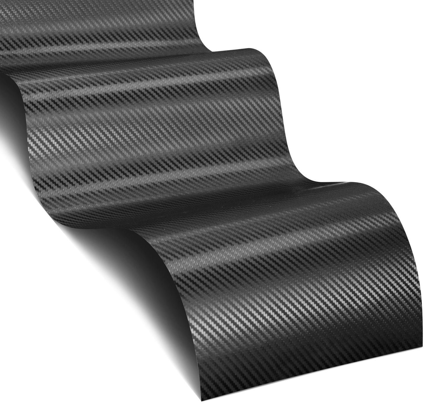 VVIVID® XPO Black Carbon Fiber Car Wrap Vinyl Roll with Air Release Technology (1.5ft x 5ft)