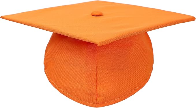 Unisex Adult Matte Graduation Cap with Tassel Year Charm