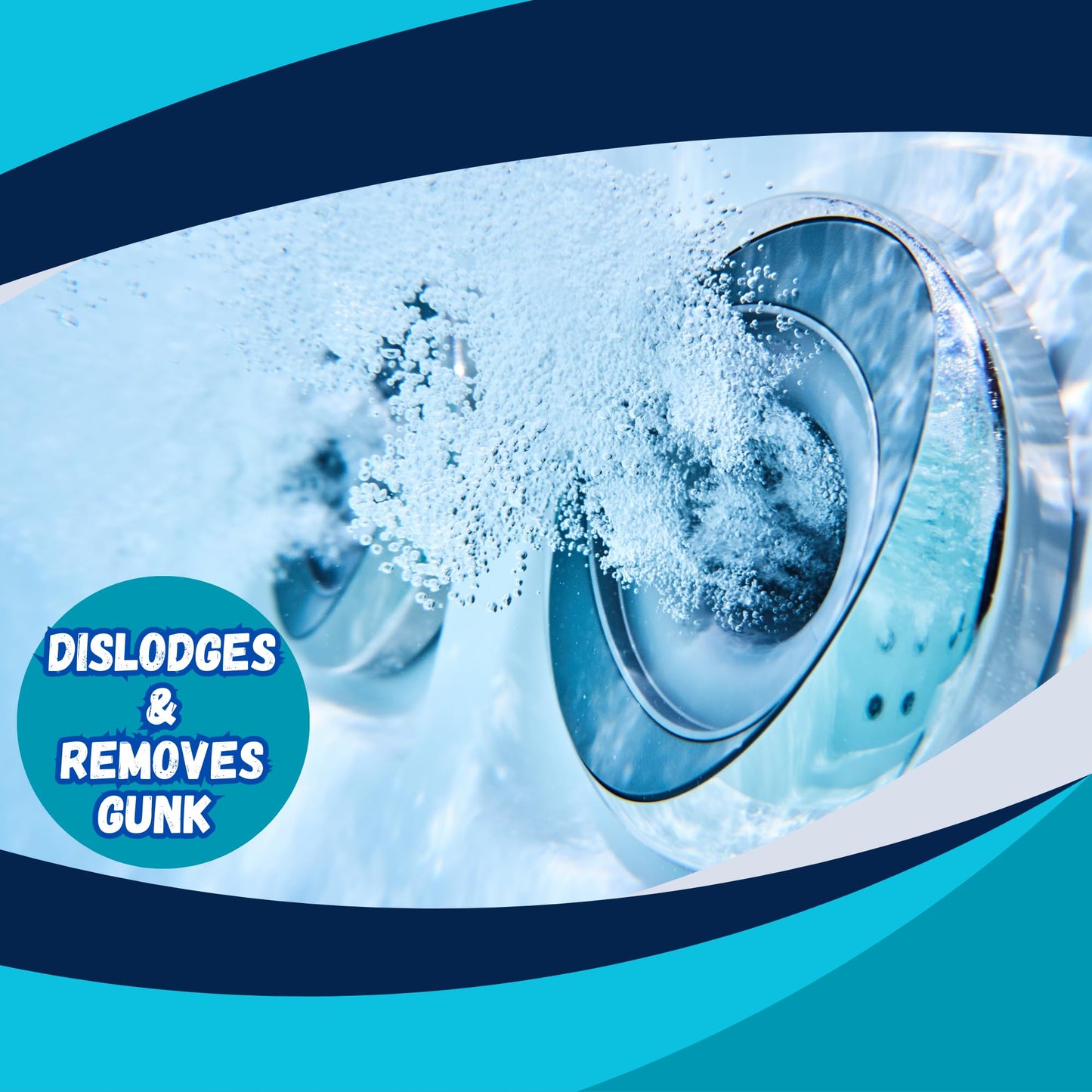 Ahh-Some - Hot Tub Cleaner & Purge Packet | Clean Pipes, Jet Line & Jets Gunk Build Up | Clear & Soften Water for Hot Tub, Jetted Tub, Swim Spa | Top Clarifier Up to 450 Gallons of Water (Pack of 4)