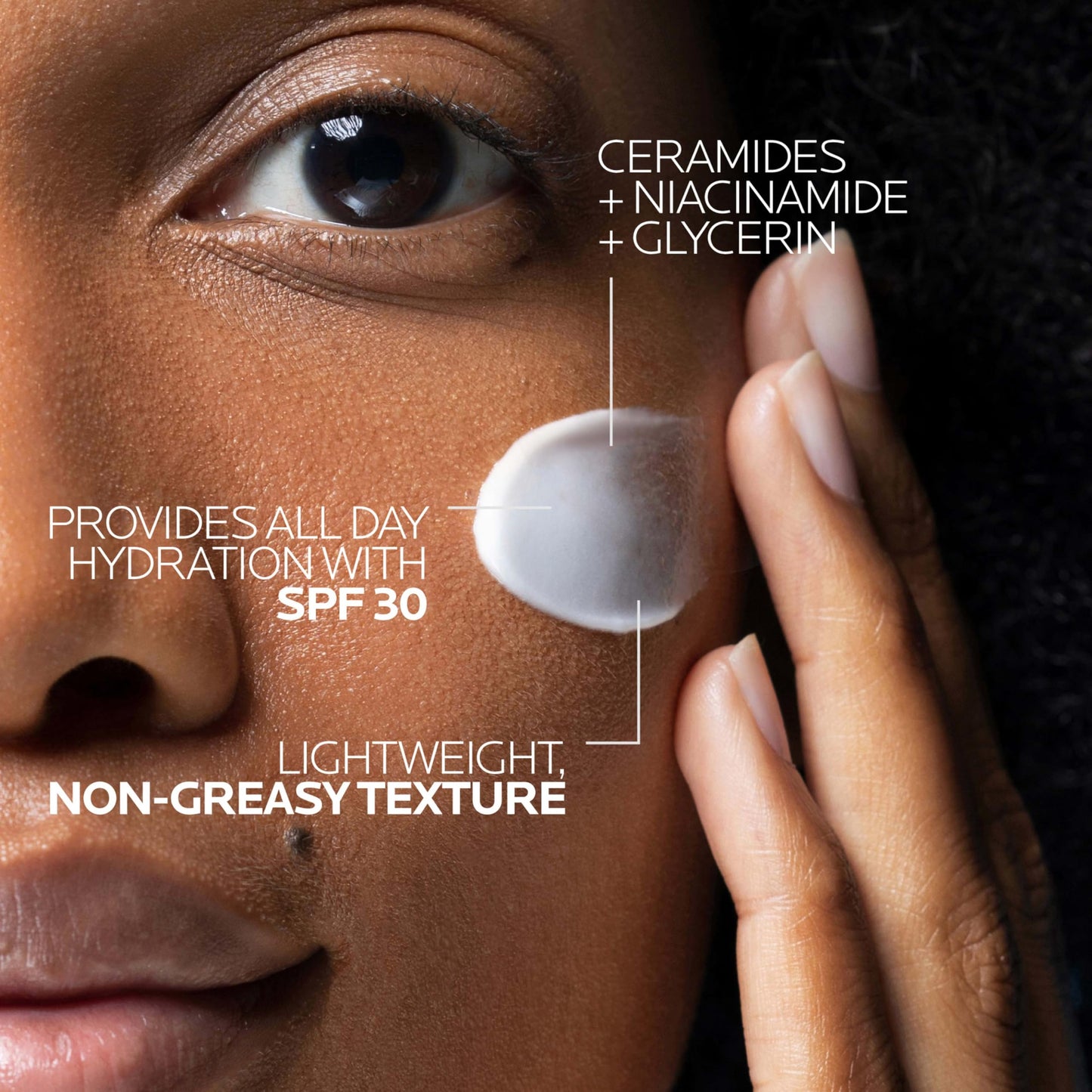 La Roche-Posay Toleriane Double Repair Matte Moisturizer SPF 30, Lightweight Daily Face Moisturizer for Oily Skin & Combination Skin, With Niacinamide & Vitamin B3, Oil Free, Fragrance Free