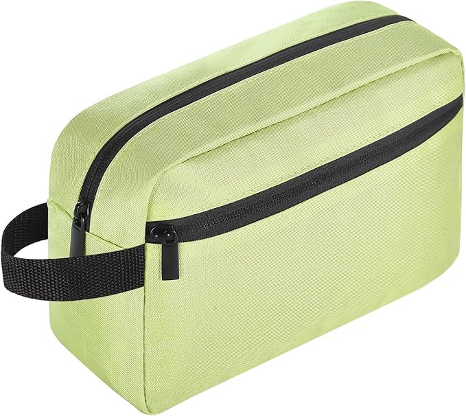 Travel Toiletry bag Toiletry bag for women men Hanging Cosmetic bag Travel accessories for Women Men (Grass green)