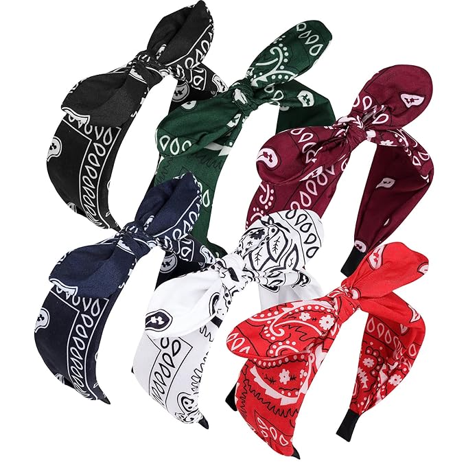 Jaciya Bandanas for Women Hair Bands for Women's Hair Head Bands No Slip Fashion for Women Hair Bands for Girls Diademas Para Mujer De Moda
