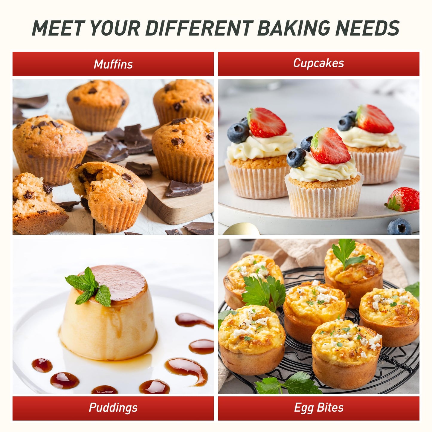 2 Pack 6 Cups Silicone Mini Muffin Pan with Metal Reinforced Frame Silicone Molds Cupcake Cake Baking Pans Cookie Baking Chocoflan Cupcake Mold Cake Molds Kitchen Baking Mom Gift Home Essentials