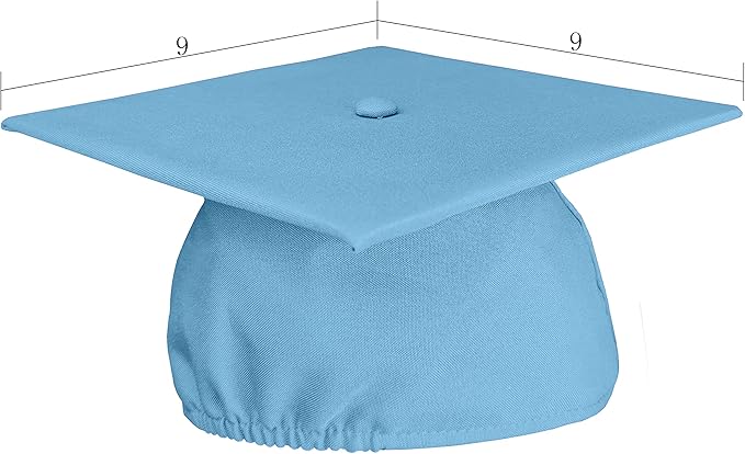 GradPlaza Matte Graduation Cap 2025 and 2026 Tassel Adult Graduation hat for High School College