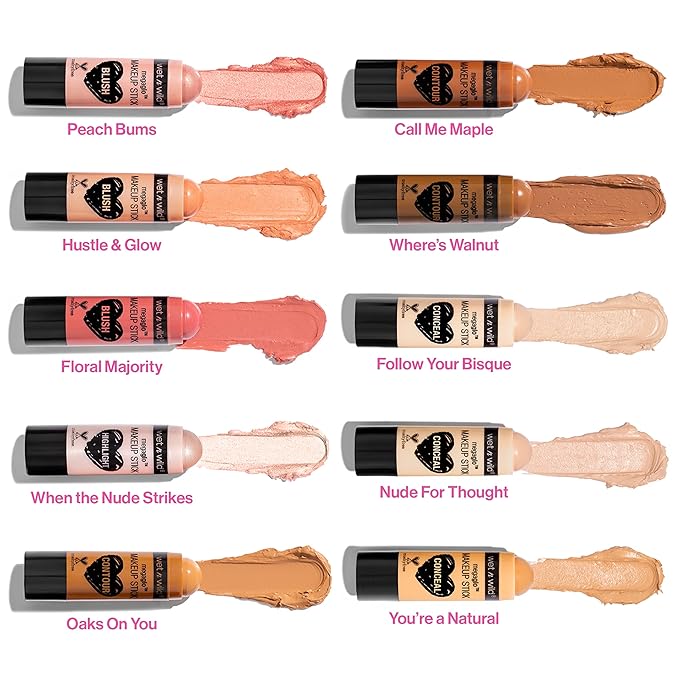 wet n wild MegaGlo Makeup Stick Conceal and Contour Neutral Follow Your Bisque,1 Ounce (Pack of 1),807