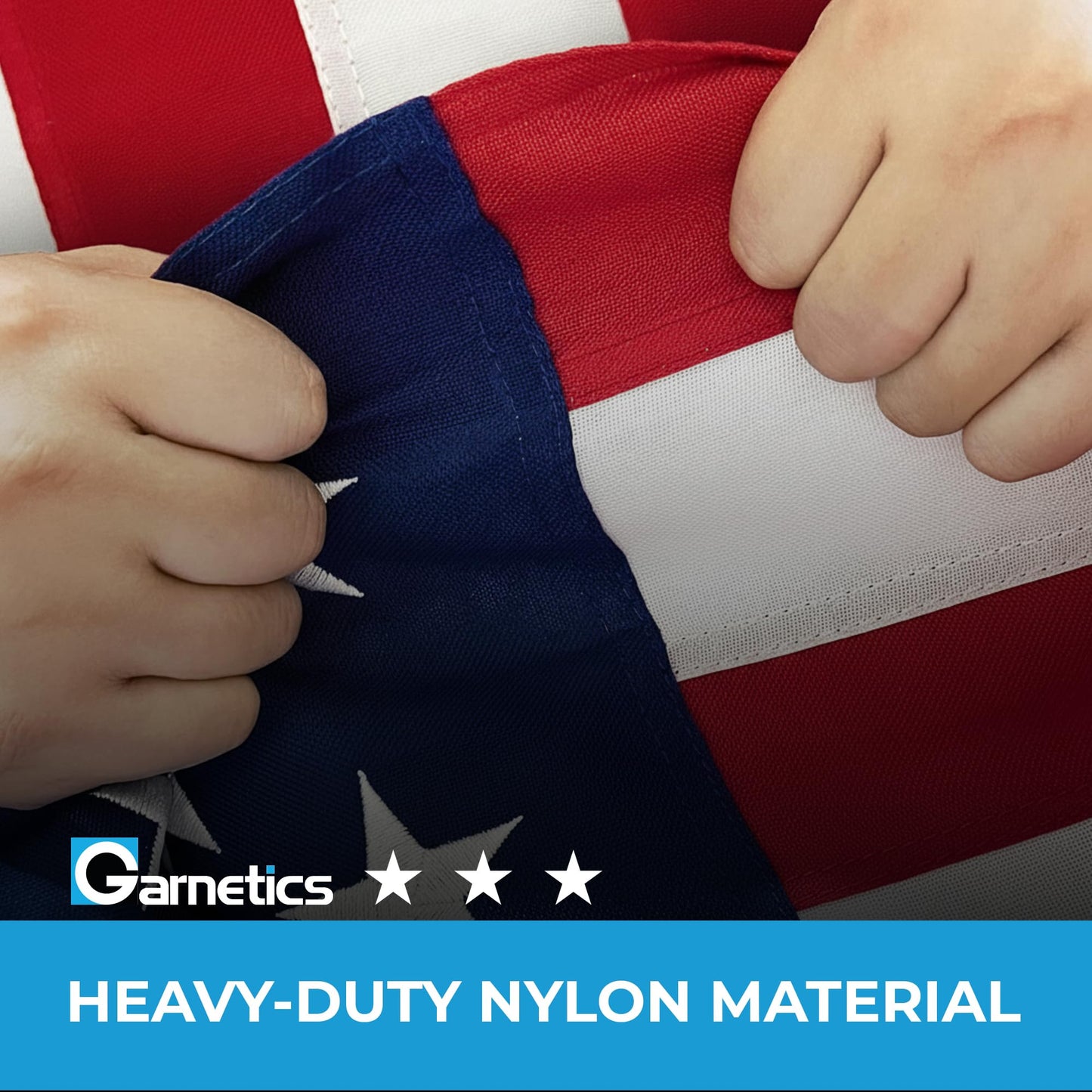 American Flag | American Flags for Outside 4X6 |100% Made in USA Flags-not imported - US Flag 4X6 American Flag Heavy Duty Outdoor with Embroidered Stars and Sewn Stripes | Flag for Outside-FMAA CERTIFIED