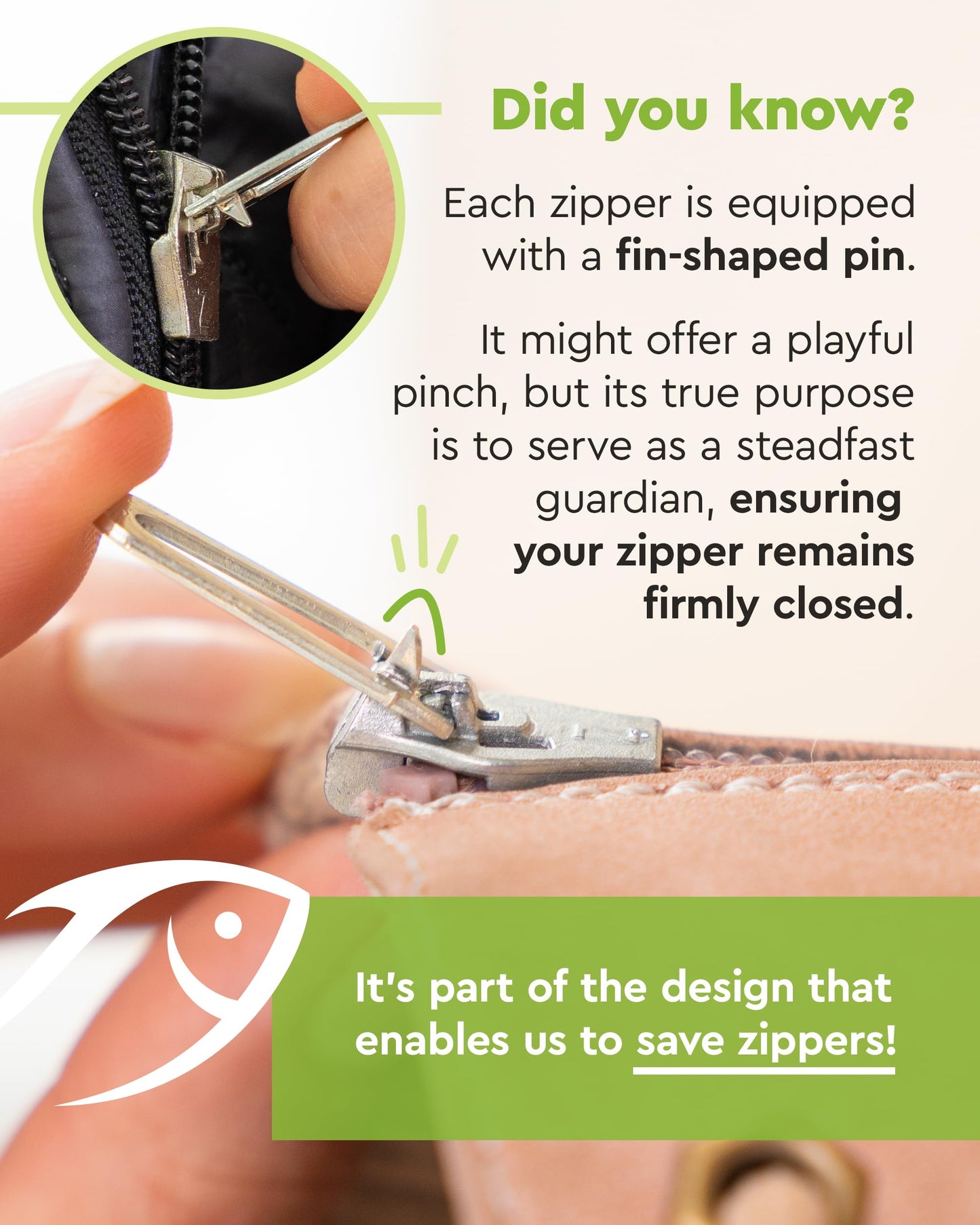 Zlideon Zipper Repair Kit for Plastic Zippers Multipack - 4pcs, Black | Instant Zipper Pull Replacement Slider for Kids’ Clothing, Sportswear, Duvet Covers | Easy to Install | Made in Germany