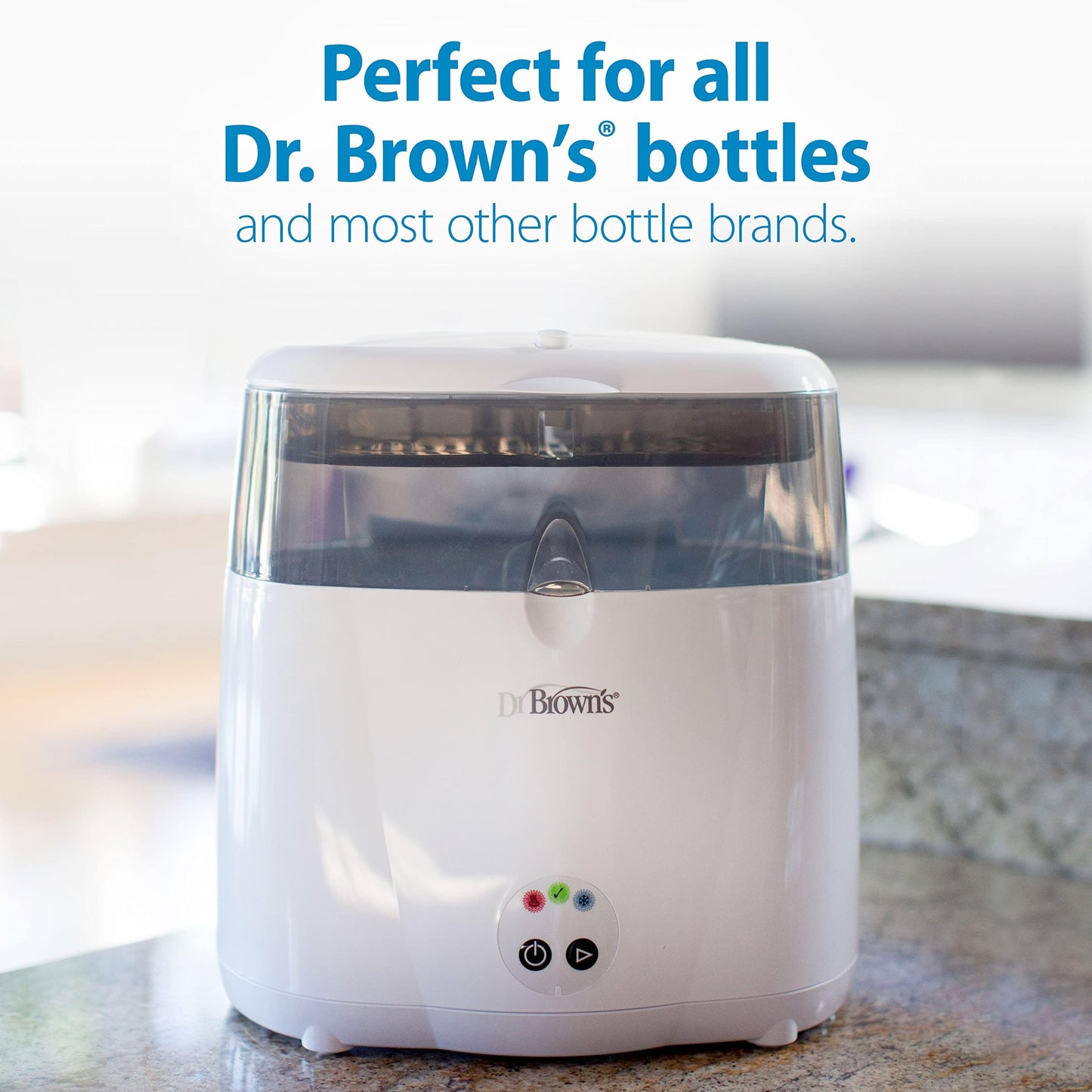 Dr. Brown’s Deluxe Electric Sterilizer for Baby Bottles and Other Baby Essentials