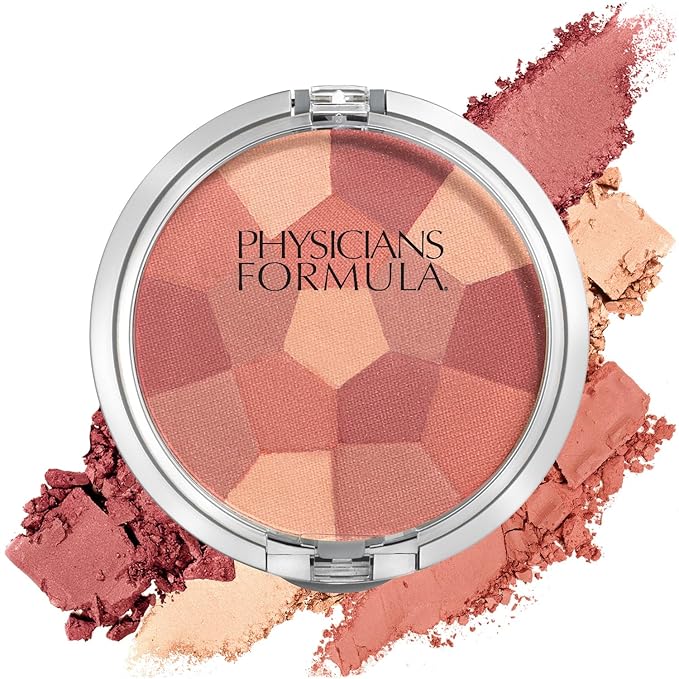 Physicians Formula Powder Palette Multi-Colored Blush, Silky Smooth Formula, Hypoallergenic, Blends Easily Without Irritation Ã¢ÂÂ Blushing Rose