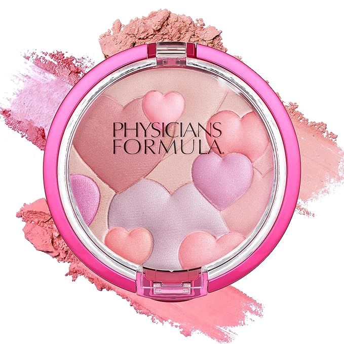 Physicians Formula Happy Booster Glow & Mood Boosting Blush, Silky Smooth Formula, Hypoallergenic, Blends Easily with Radiant Finish Ã¢ÂÂ Natural