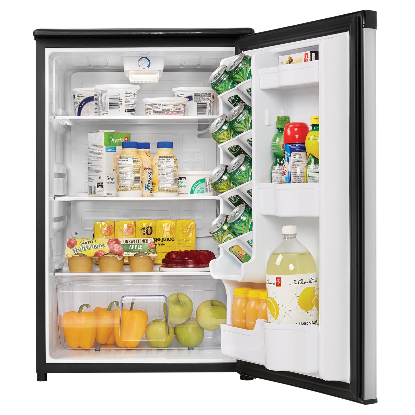 Danby DAR044A4BSLDD 4.4 cu. ft. Compact Fridge in Stainless Steel