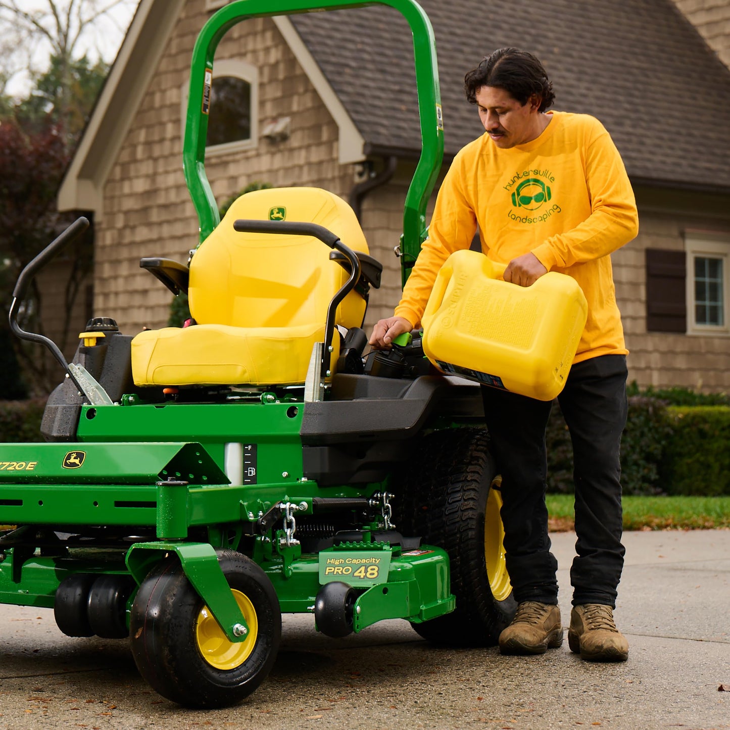 Scepter FSCD552 Fuel Container with Spill Proof SmartControl Spout, Yellow Diesel Can, 5 Gallon
