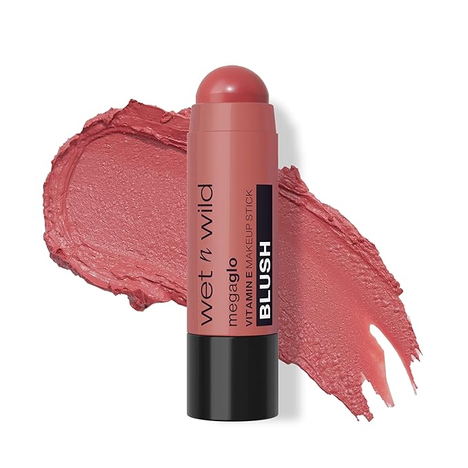 wet n wild MegaGlo Makeup Stick, Buildable Color, Versatile Use, Cruelty-Free & Vegan - Floral Majority