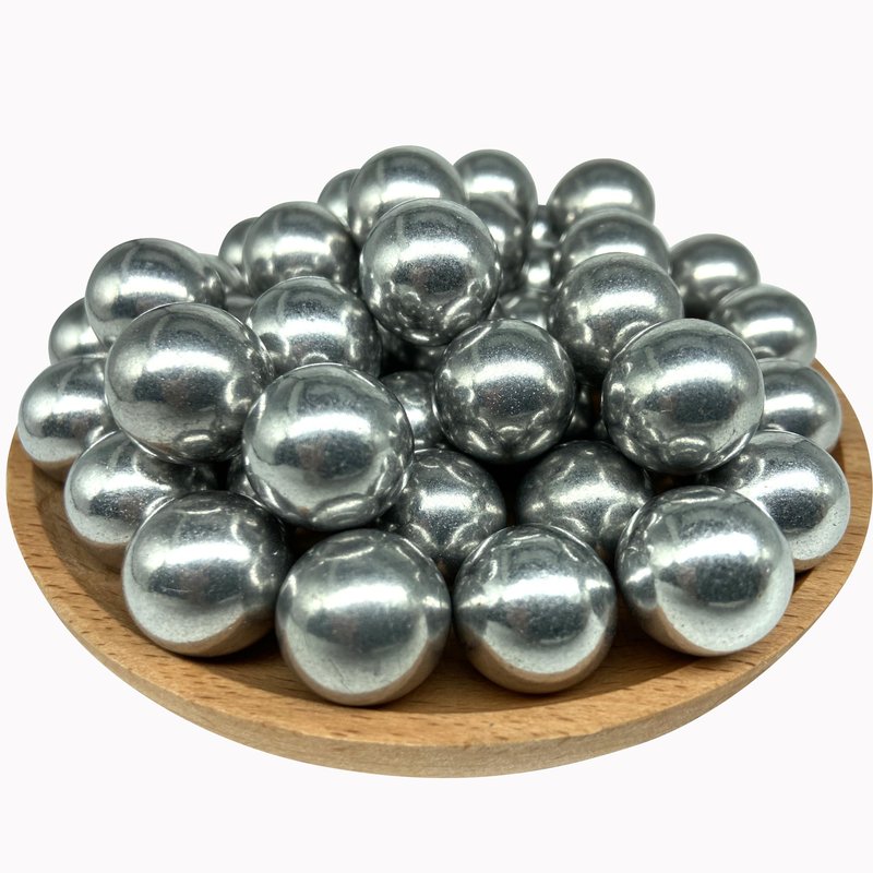 Alien Play 50 x 68 Caliber Self Defense Balls, Hard .68 Cal Aluminum Paintballs Fit for Byrna SD LE/TCR Salt Supply S2/Pistelle X-68, 7.3 Grams Solid Alu Balls for Home Defense and Plinking