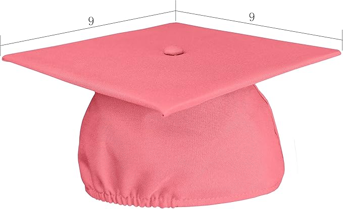 GradPlaza Matte Graduation Cap 2025 and 2026 Tassel Adult Graduation hat for High School College
