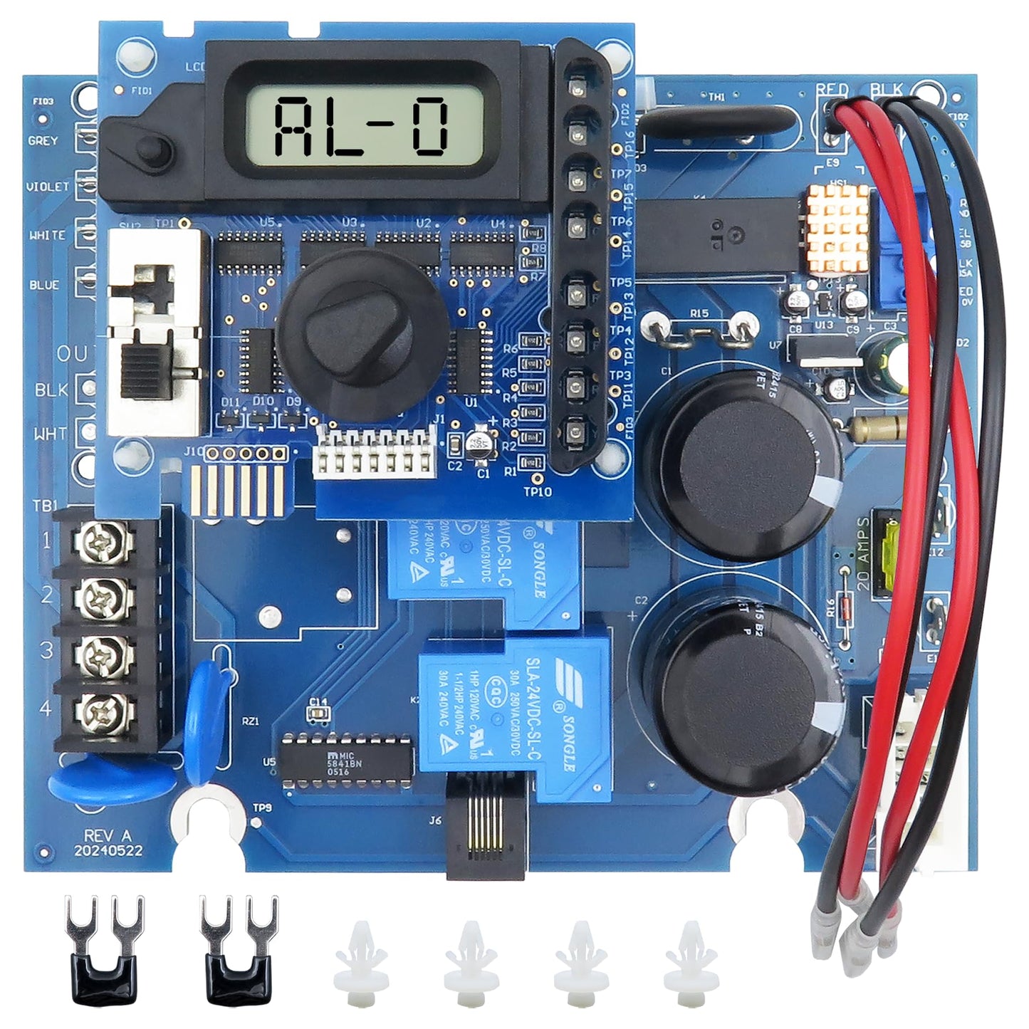 GLX-PCB-RITE Main Circuit Board &GLX-PCB-DSP Display Board Compatible with Hayward Goldline Aqua Rite Salt Chlorine Generators