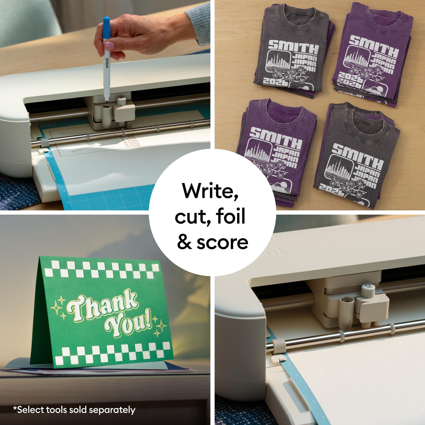 Cricut Explore® 5 Deluxe Bundle + $100 Digital Content, Taupe - Precise Cutting Machine - Works w/100+ Materials - Sleek Design - Includes Supplies for 100 Projects + Additional Bonus Digital Content
