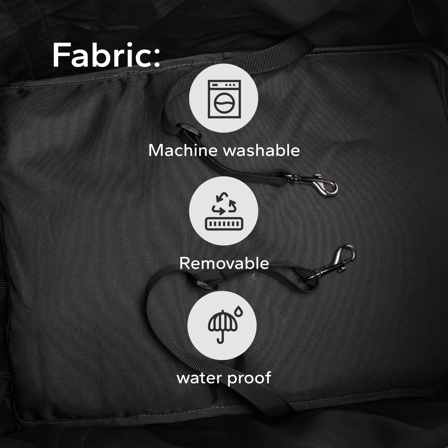 TerraPede 10lbs Ultra-Lightweight Pet Stroller - Compact Folding Umbrella Stroller with Durable Shoulder Strap, 3-Compartment Organizer & Cup Holder - Portable Dog Cat Travel Carriage, Dark Gray