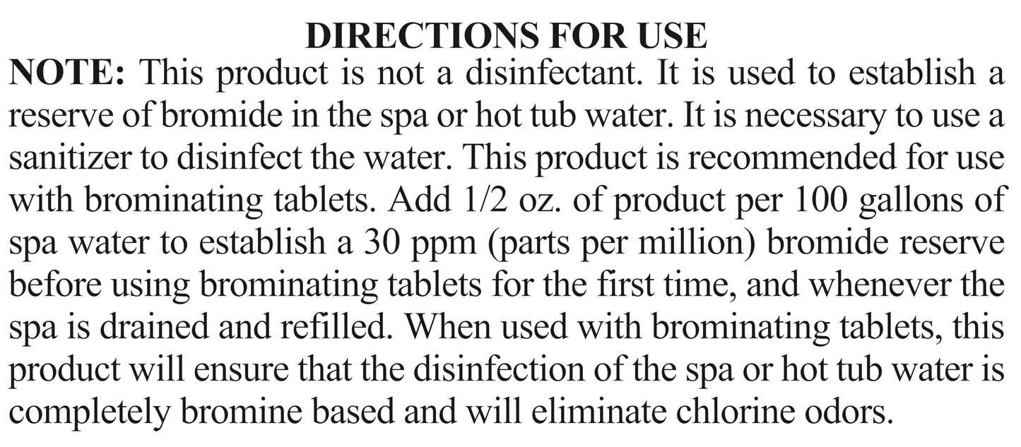 SpaChoice 1-Pound Premium Bromine Booster, Sodium Bromide for Hot Tub, Made in USA