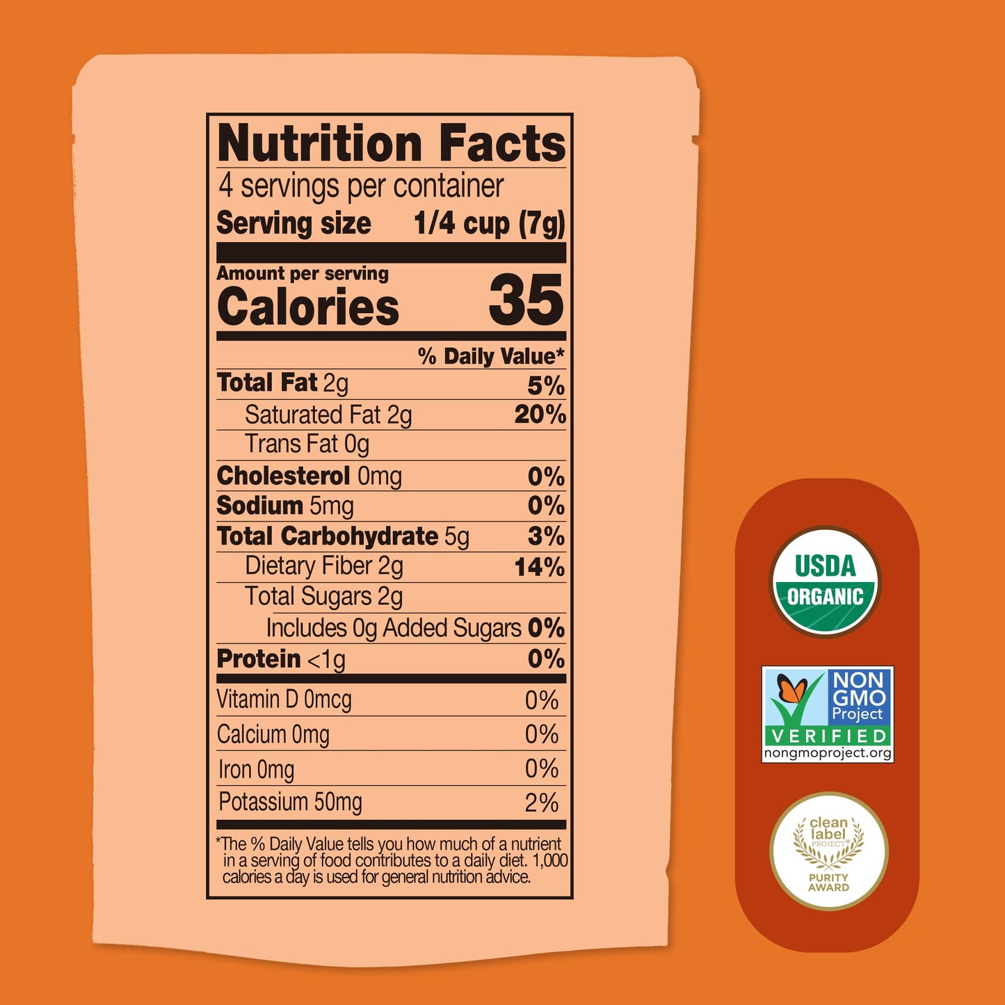 Once Upon A Farm Organic Coconut Melts with Probiotics, Mango Ba-nilla, Dairy Free, Non GMO, Kosher, 1 Ounces (Pack of 8)