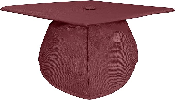 GradPlaza Matte Graduation Cap 2025 and 2026 Tassel Adult Graduation hat for High School College
