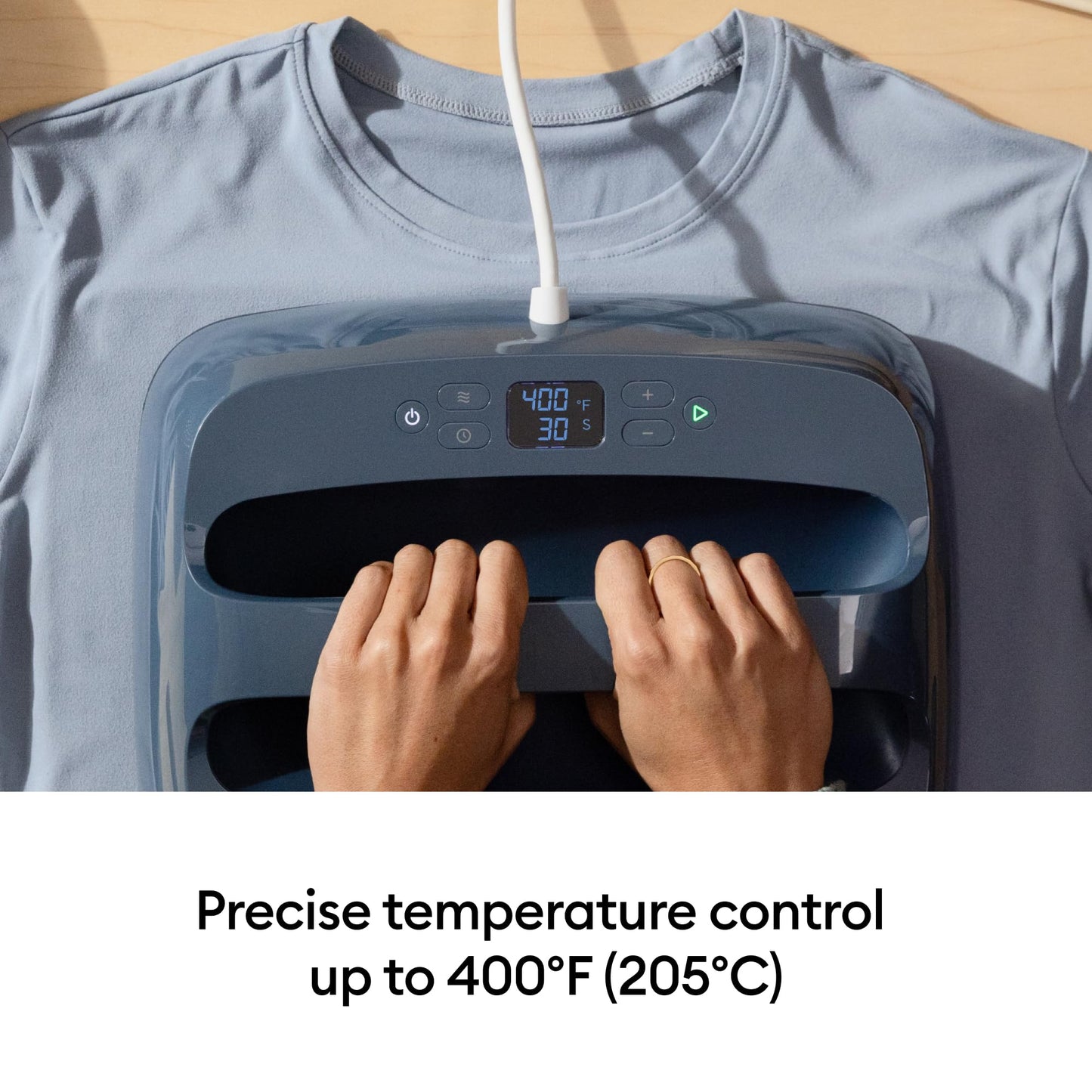 Cricut EasyPress 2 (SE) – 12 in x 10 in Heat Press - Heat Transfer Machine for T-Shirts, Sweatshirts, Blankets, Pillows, & More - Easy to Use - Blue