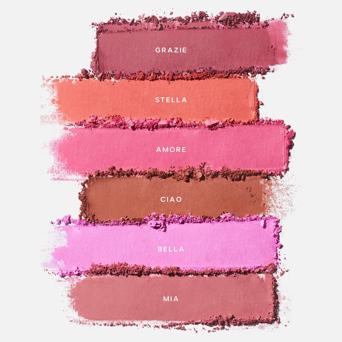 Saie SuperSuede Baked Blush - Talc-Free Powder Blush for All Day Wear - Enriched with Plant-Derived Squalane + Glycerin to Help Moisturize Dry Skin - Stella (0.1 Ounce)