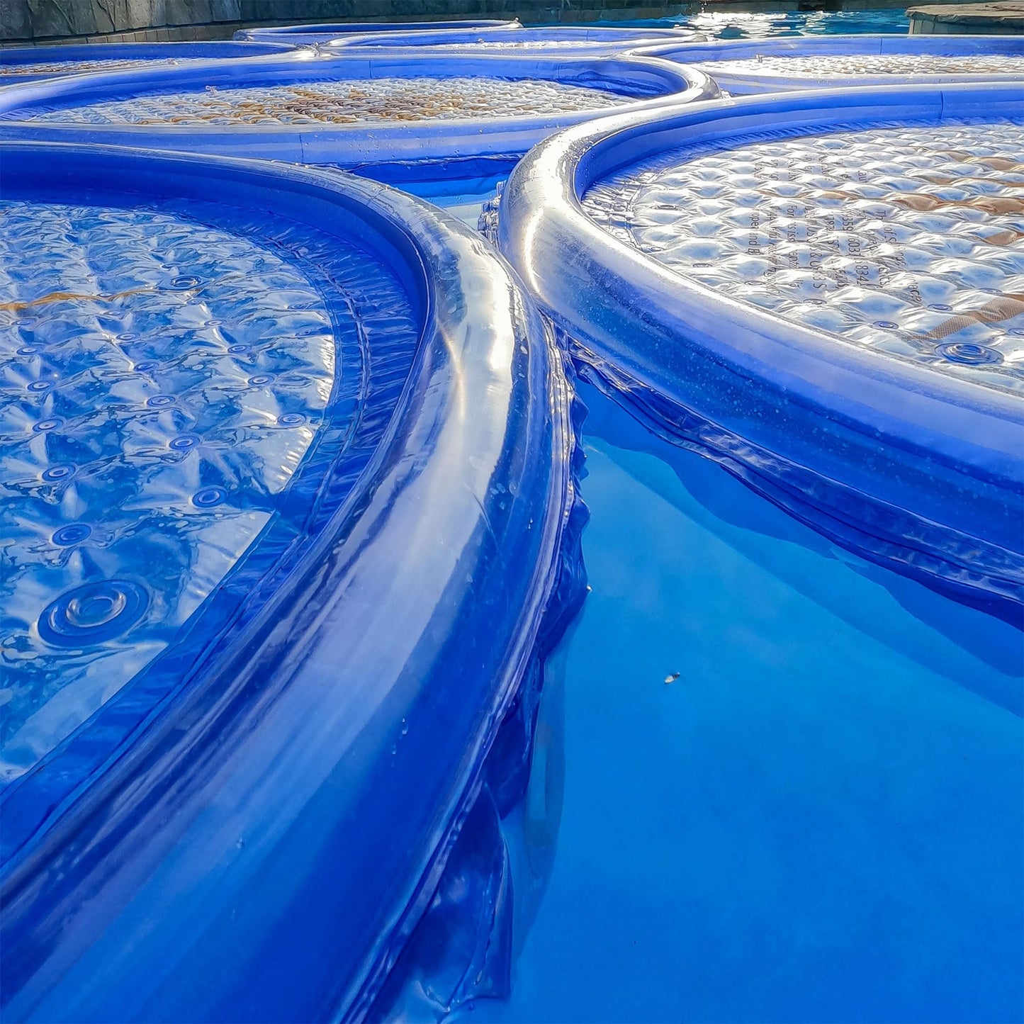 Solar Sun Rings 60 Inch Above Ground or Inground Swimming Pool Hot Tub Spa Heating Accessory Circula