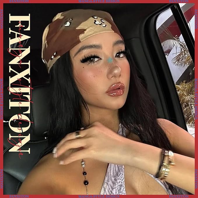 FANXITON Anime Lash Clusters 8-14mm Manga Lashes Extension Volume Cluster Eyelash Extensions Spiky Eyelash Extensions Soft Eyelash Clusters 204Pcs DIY at Home
